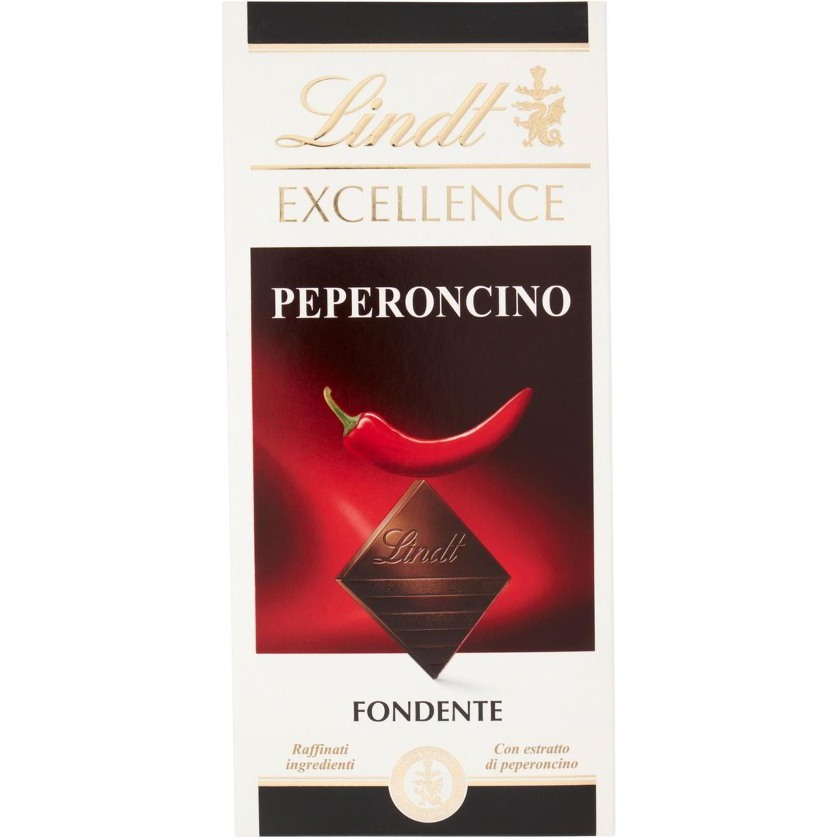 Lindt EXCELLENCE juodasis šokoladas su aitriosiomis paprikomis, 100 g